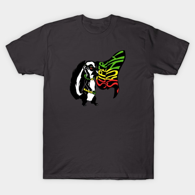 Super Skunk T-Shirt by Hurbanation